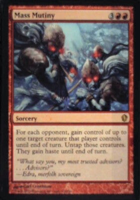Mass Mutiny - Commander 2013: #116, Magic: The Gathering Nm R146