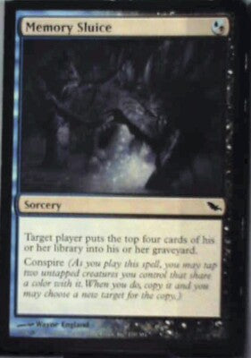 Memory Sluice - Shadowmoor: #170, Magic: The Gathering Lp R99