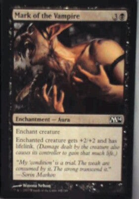 Mark of the Vampire - Magic 2014 (M14): #105, Magic: The Gathering Nm R153