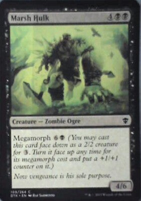 Marsh Hulk - Dragons of Tarkir: #109, Magic: The Gathering Nm R213