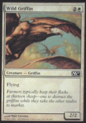 Wild Griffin - Magic 2011 (M11): #40, Magic: The Gathering Nm R123