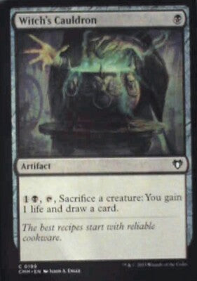 Witch's Cauldron - Commander Masters: #199, Magic: The Gathering Nm R229