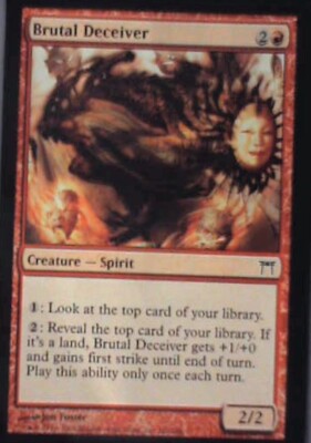 Brutal Deceiver - Champions of Kamigawa: #161, Magic: The Gathering Nm R228