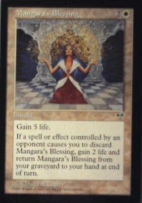 Mangara's Blessing - Mirage: #25, Magic: The Gathering Nm R107