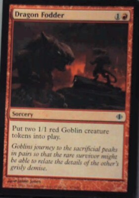 Dragon Fodder - Shards of Alara: #97, Magic: The Gathering Nm R127
