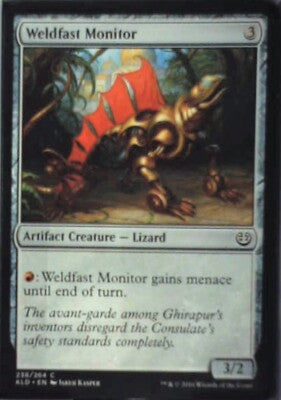 Weldfast Monitor - Kaladesh: #238, Magic: The Gathering Nm R169