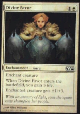 Divine Favor - Magic 2013 (M13): #11, Magic: The Gathering Nm R153