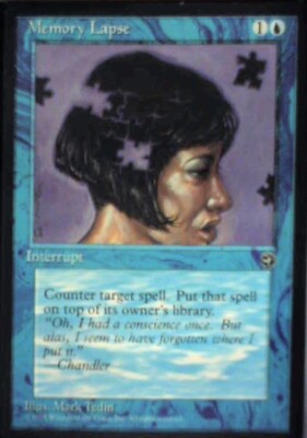 Memory Lapse [Version 2] - Homelands: #32b, Magic: The Gathering Lp R112