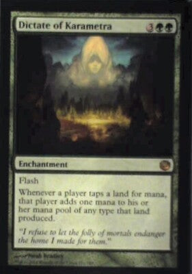 Dictate of Karametra - Journey Into Nyx: #121, Magic: The Gathering Nm R236