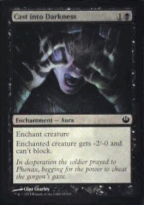 Cast into Darkness - Journey Into Nyx: #63, Magic: The Gathering Nm R136