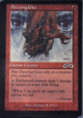 Dizzying Gaze - Exodus: #81, Magic: The Gathering Lp R96