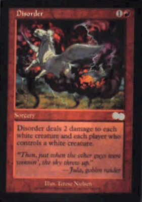 Disorder - Urza's Saga: #181, Magic: The Gathering Nm R187