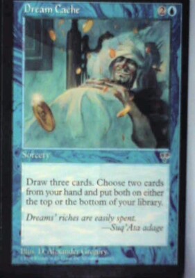 Dream Cache - Mirage: #62, Magic: The Gathering Nm R138