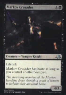Markov Crusader - Eldritch Moon: #95, Magic: The Gathering Nm R166