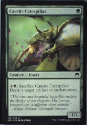 Caustic Caterpillar - Magic Origins: #170, Magic: The Gathering Nm R193