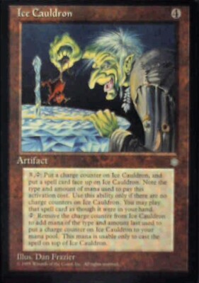 Ice Cauldron - Ice Age: #321, Magic: The Gathering Nm R109