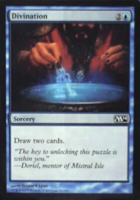 Divination - Magic 2010 (M10): #49, Magic: The Gathering Nm R196