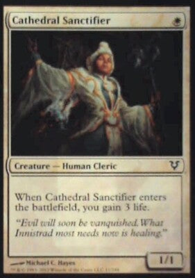 Cathedral Sanctifier - Avacyn Restored: #11, Magic: The Gathering Nm R188