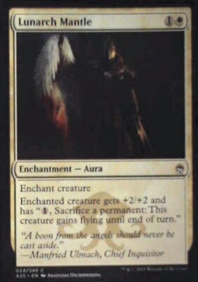 Lunarch Mantle - Masters 25: #24, Magic: The Gathering Nm R176