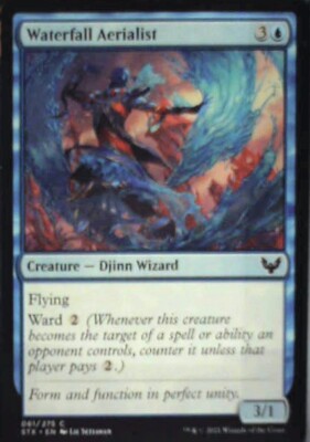 Waterfall Aerialist - Strixhaven: School of Mages: #61, MTG Nm R86