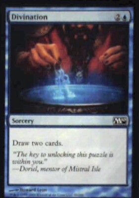 Divination - Magic 2010 (M10): #49, Magic: The Gathering Nm R194