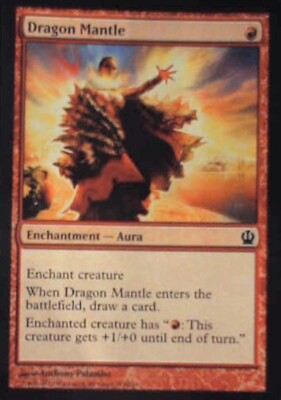 Dragon Mantle - Theros: #119, Magic: The Gathering Nm R74