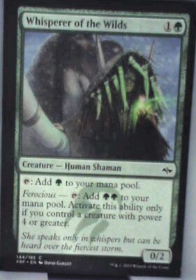 Whisperer of the Wilds - Fate Reforged: #144, Magic: The Gathering Nm R200