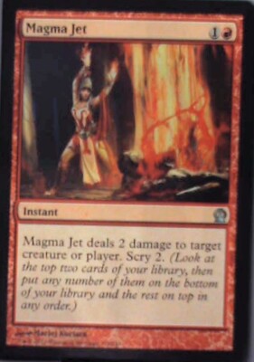 Magma Jet - Theros: #128, Magic: The Gathering Lp R234