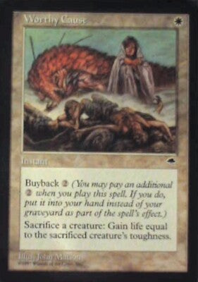 Worthy Cause - Tempest: #53, Magic: The Gathering Nm R109