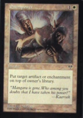 Disempower - Mirage: #9, Magic: The Gathering Lp R112