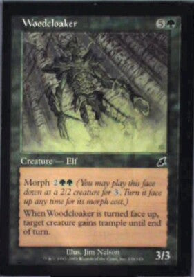 Woodcloaker - Scourge: #134, Magic: The Gathering Lp R38