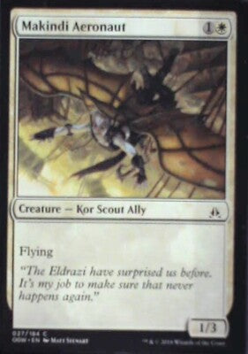 Makindi Aeronaut - Oath of the Gatewatch: #27, Magic: The Gathering Nm R156