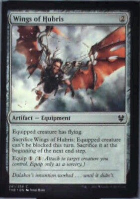 Wings of Hubris - Theros Beyond Death: #241, Magic: The Gathering Nm R203