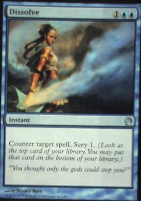 Dissolve - Theros: #47, Magic: The Gathering Nm C336