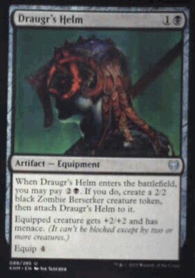 Draugr's Helm - Kaldheim: #88, Magic: The Gathering Nm R130