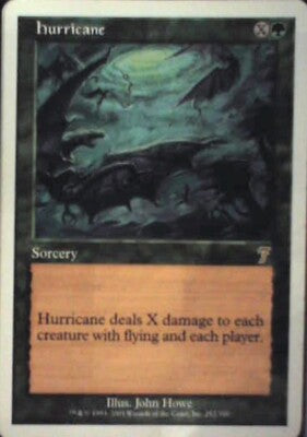 Hurricane - 7th Edition: #252, Magic: The Gathering Nm R41