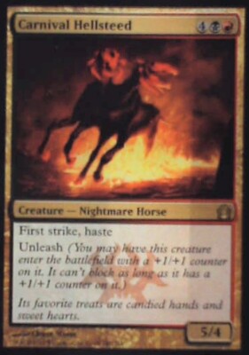 Carnival Hellsteed - Return to Ravnica: #147, Magic: The Gathering Nm R236