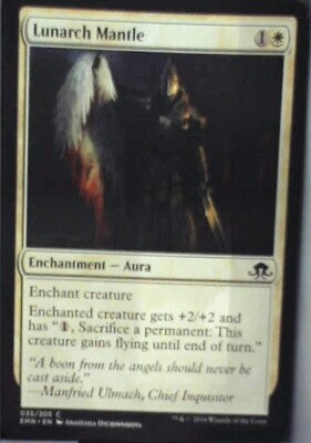 Lunarch Mantle - Eldritch Moon: #35, Magic: The Gathering Nm R160