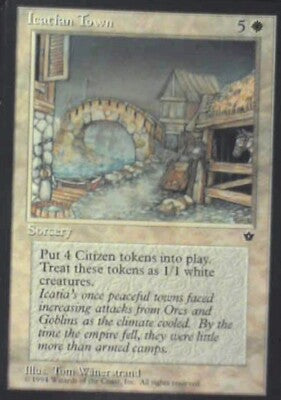 Icatian Town - Fallen Empires: #15, Magic: The Gathering Nm R83