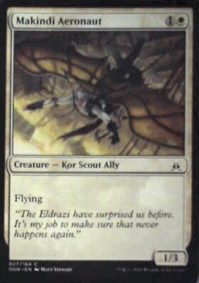Makindi Aeronaut - Oath of the Gatewatch: #27, Magic: The Gathering Nm R193