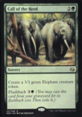 Call of the Herd - Modern Masters 2017: #121, Magic: The Gathering Nm R170
