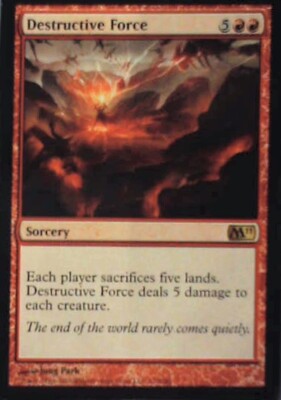 Destructive Force - Magic 2011 (M11): #133, Magic: The Gathering Nm R119