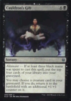 Cauldron's Gift - Throne of Eldraine: #83, Magic: The Gathering Nm R71