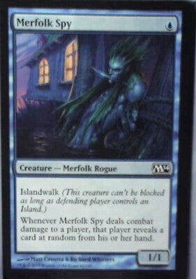 Merfolk Spy - Magic 2014 (M14): #62, Magic: The Gathering Nm R182