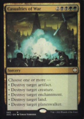 Casualties of War - Commander: Kaldheim: #83, Magic: The Gathering Nm R237