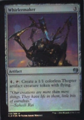 Whirlermaker - Kaladesh: #239, Magic: The Gathering - Foil Nm R247