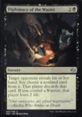 Diplomacy of the Wastes - Fate Reforged: #67, Magic: The Gathering Nm R242