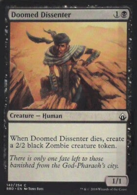 Doomed Dissenter - Battlebond: #142, Magic: The Gathering Nm R130