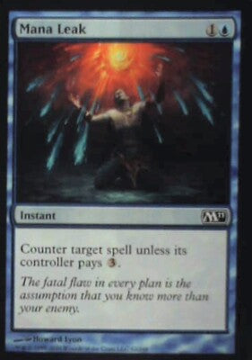 Mana Leak - Magic 2011 (M11): #62, Magic: The Gathering Nm R203