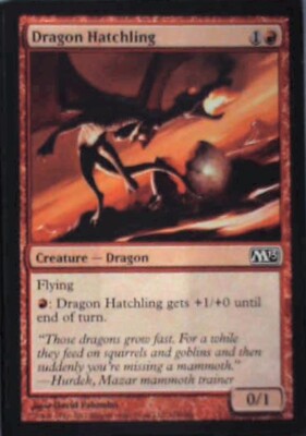 Dragon Hatchling - Magic 2013 (M13): #128, Magic: The Gathering Nm R221